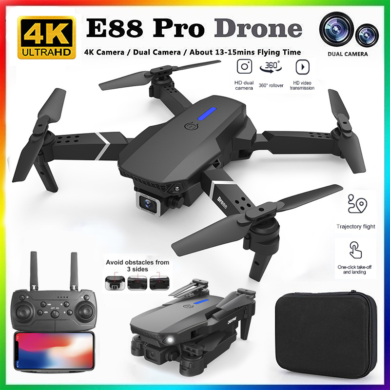 Rc Hobby Grade Helicopter - 2026年新型 E88 プロ仕様 HD 4K RCドローン