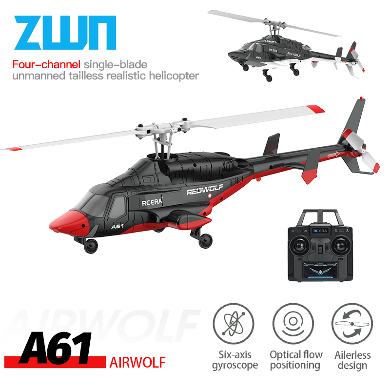 Rc Hobby Grade Helicopter - A61 RC ヘリコプター 2.4G 6軸ジャイロスコープ 4CH