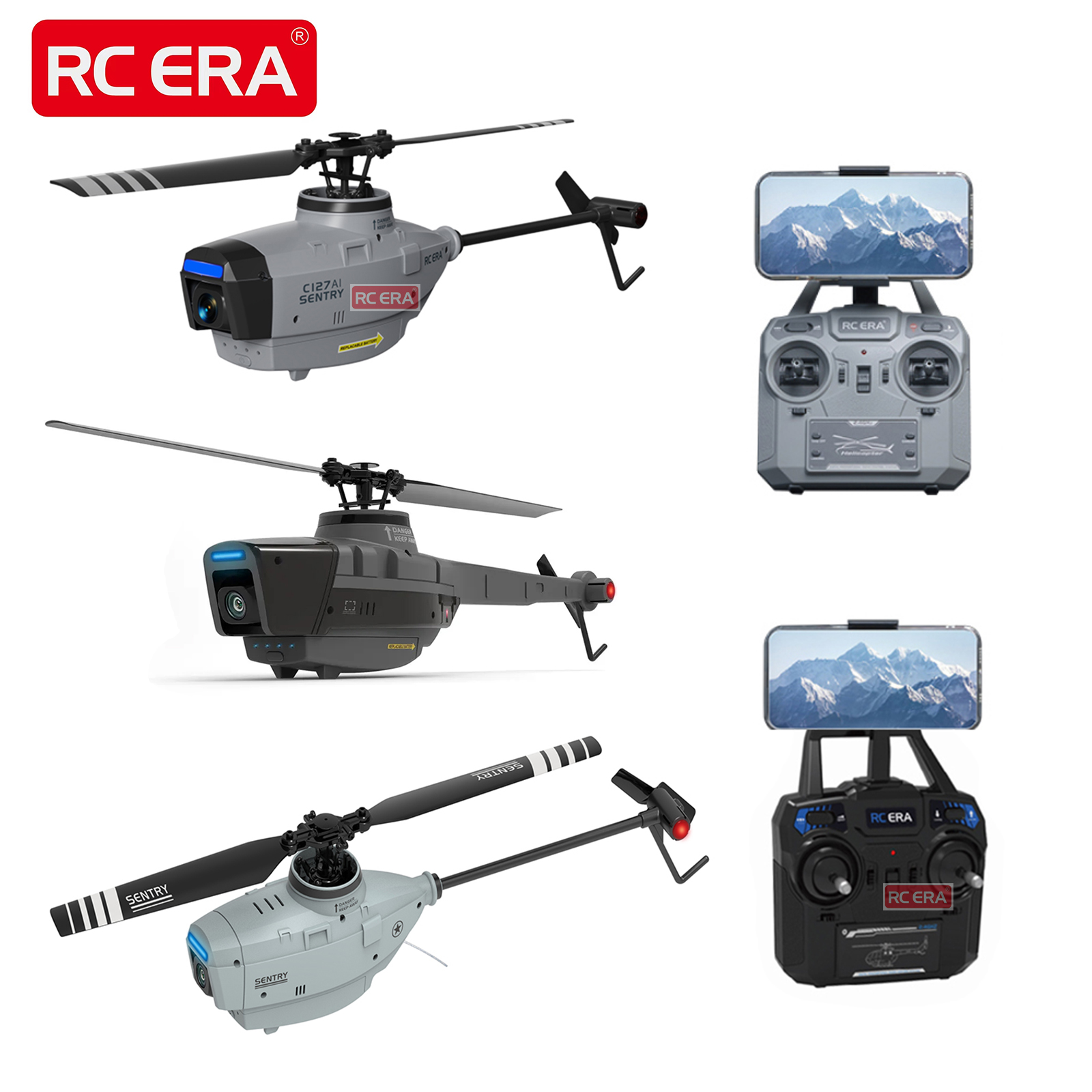 Rc Hobby Grade Helicopter - RC ERA C127AI C127 C128 2.4