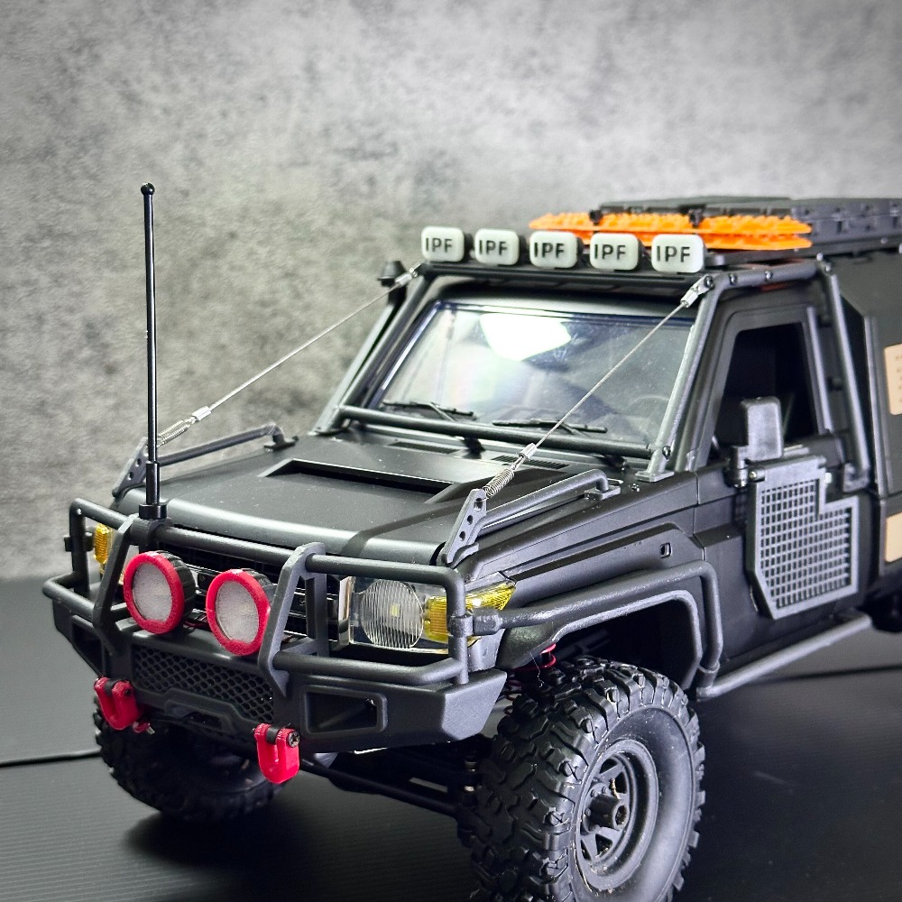 Body Shell Rc - RCオフロードアップグレードキット カスタムシミュレーションボディシェル改造パーツ MN‑82S 1/12 RCトラック用 DIYスタイリング装飾
