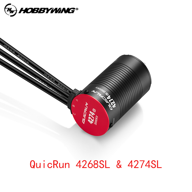 Rc Drift Car Brushless - Hobbywing-quicrunブラシレスモーター,1:8 rcカー,オフロード車,4274sl,g2,2000kv,4268sl,g2,2600kv,4268sl,g2,新品