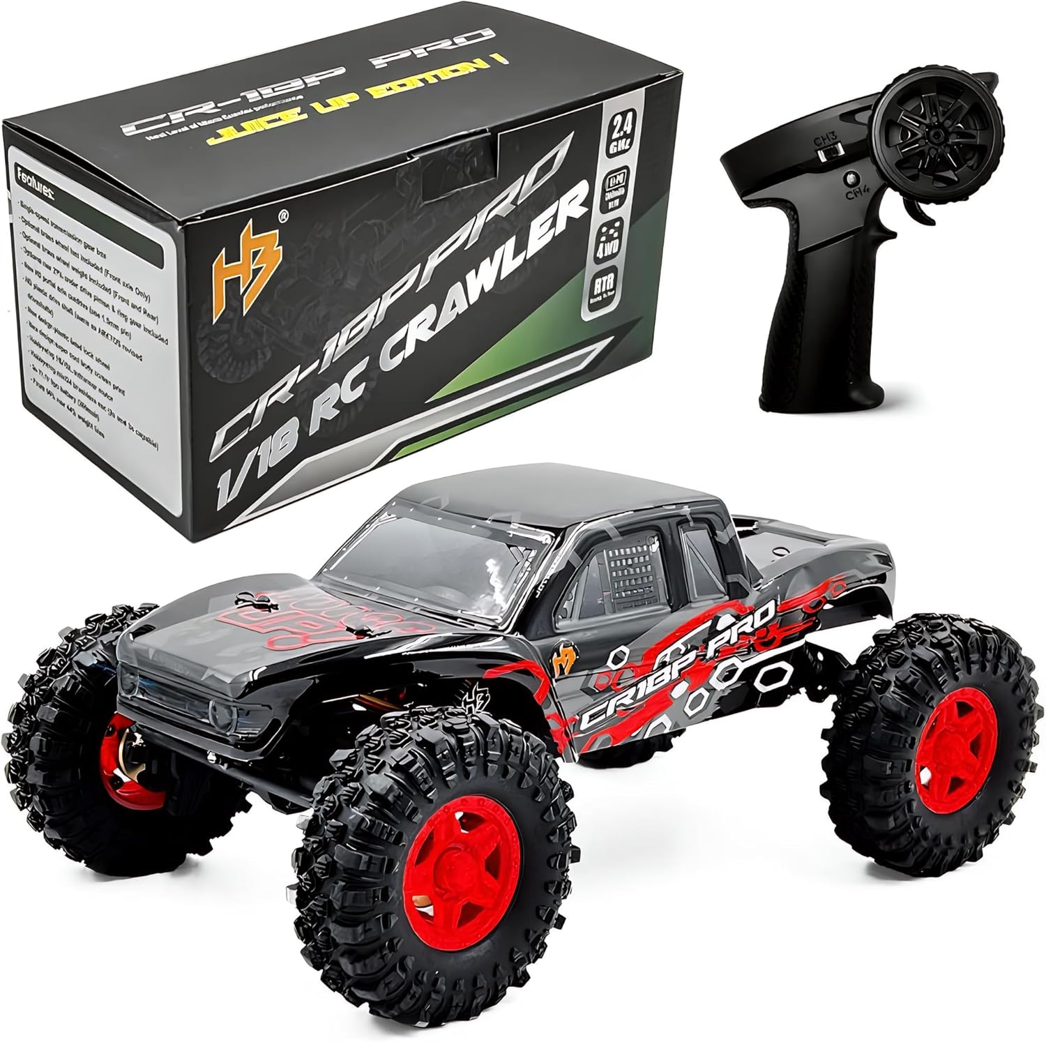 Rc Hobby Plus - HobbyPlus 1/18 RCクローラー - CR-18P PRO