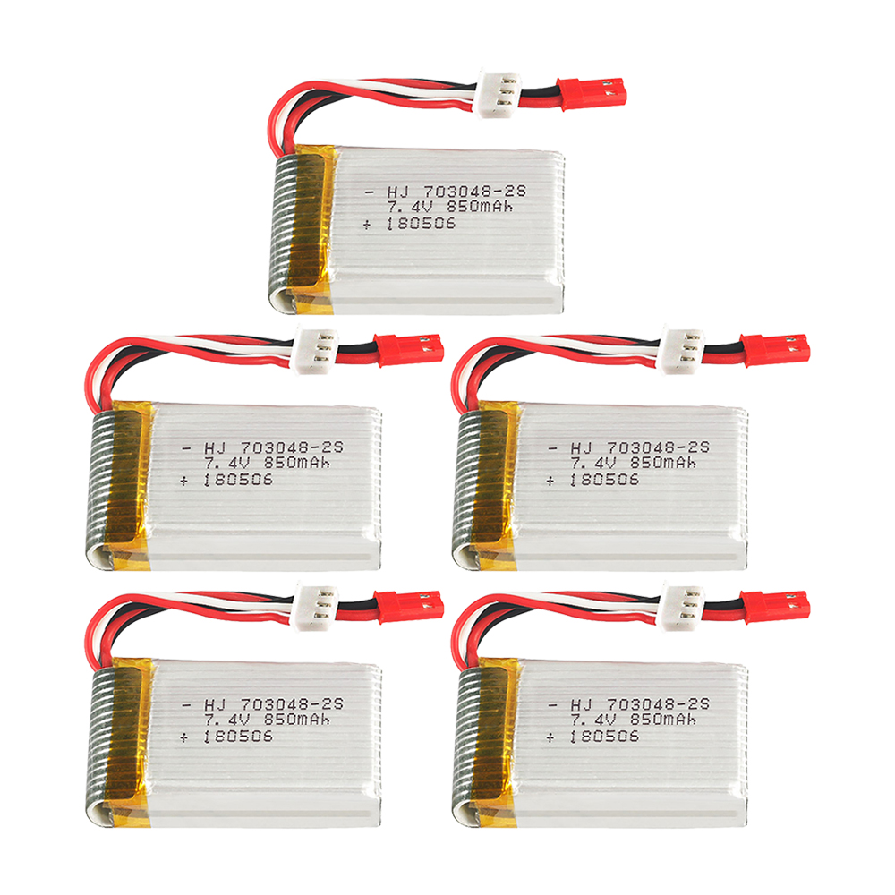 1-5個2s 7.4v 850mah 703048リポバッテ - Rc Hobby & Maskinservice I Eskilstuna のレビューと価格