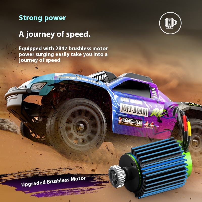 JJRC Q130 ブラシレス高速 RC オフロードカーリモ - Rc Drift Car Brushless のレビューと価格