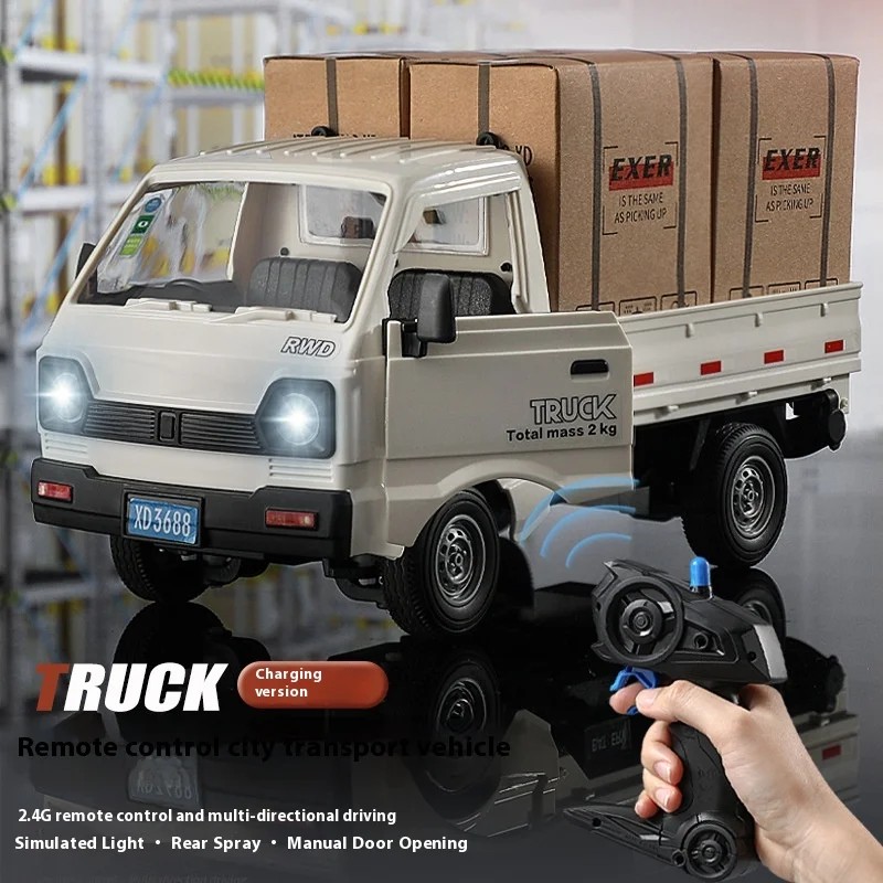 2.4G KF21スケールミニRCカー、スプレーライト付きド - Rc Drift Car Brushless のレビューと価格
