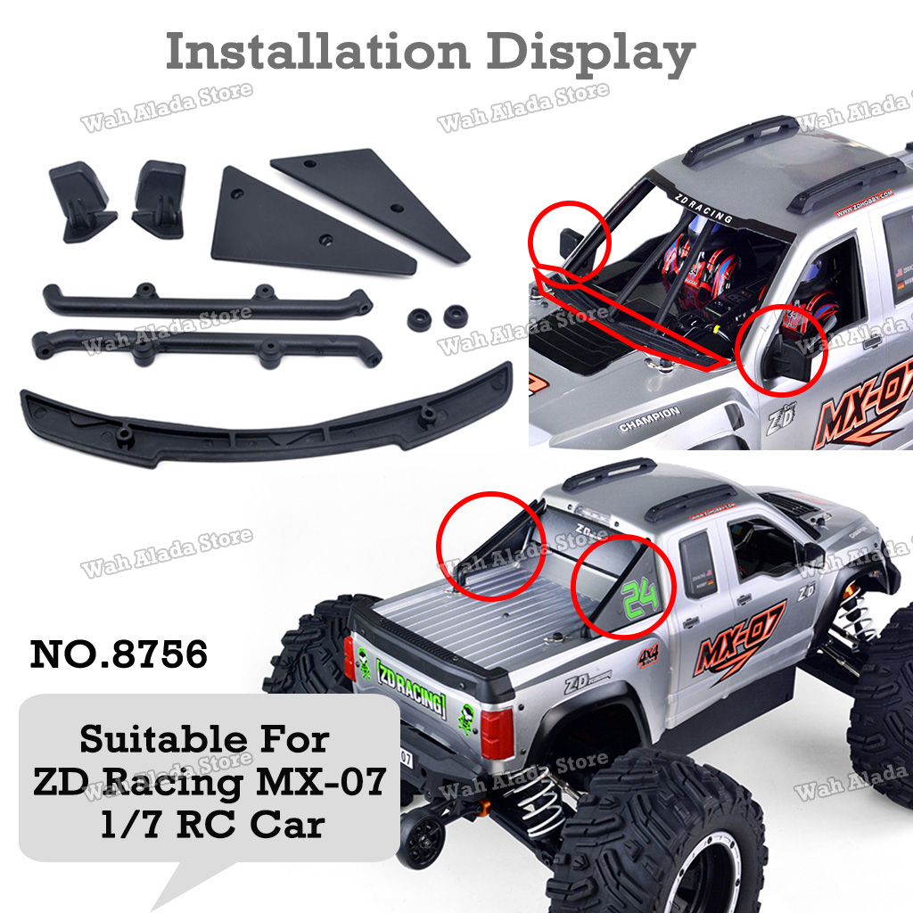 ZD レーシング MX-07 1/7 RC カープロテクトラ - Body Shell Rc のレビューと価格