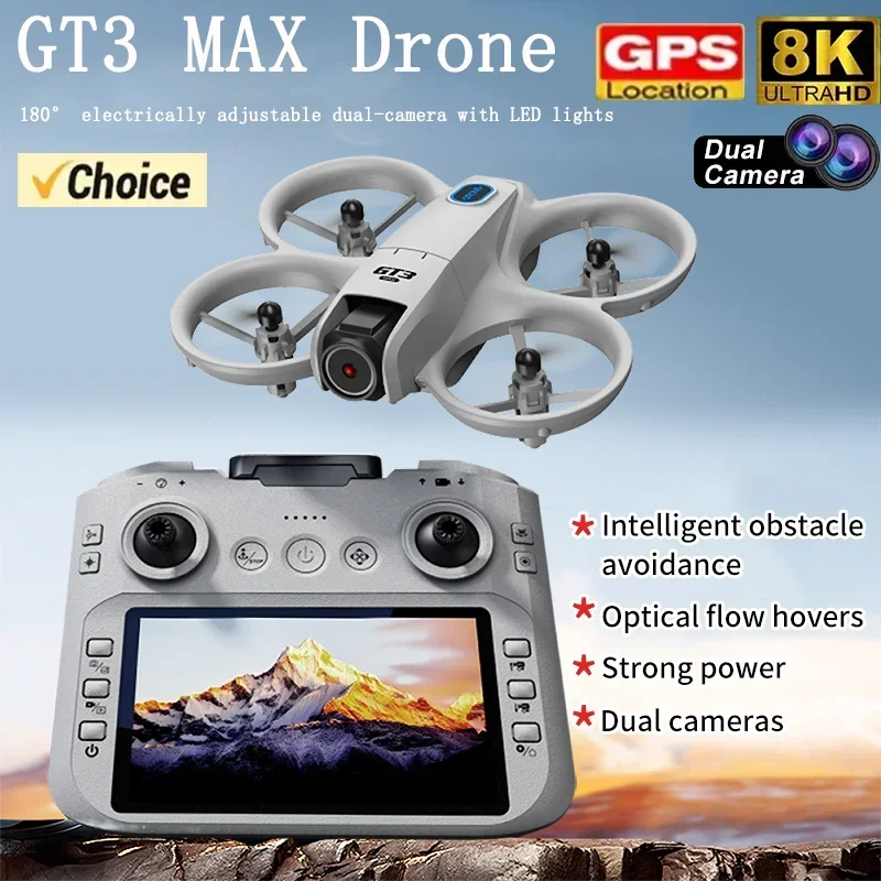 2026年新型GT3ミニ LED折りたたみ式ドローン GPS - Rc Hobby Grade Helicopter のレビューと価格